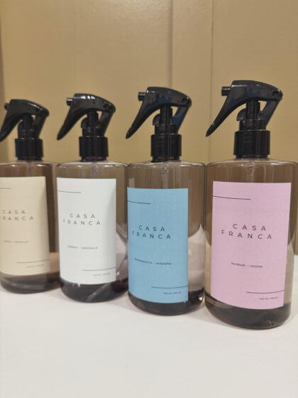 Aromatizador de ambientes y textil